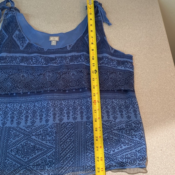 Converse - multi blue tank top. Size XL - Picture 5 of 8
